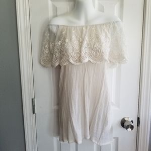 Beautiful Off The Shoulder Sheer Top